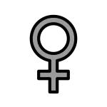 Female Sign SVG Icon